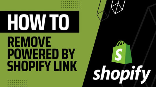 Remove powered by shopify from shopify theme