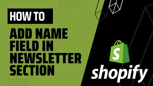 How to Name field in Newsletter/Email signup section of Dawn theme | Shopify